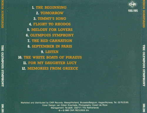 Nikos Ignatiadis - The Olympous Symphony CD Import