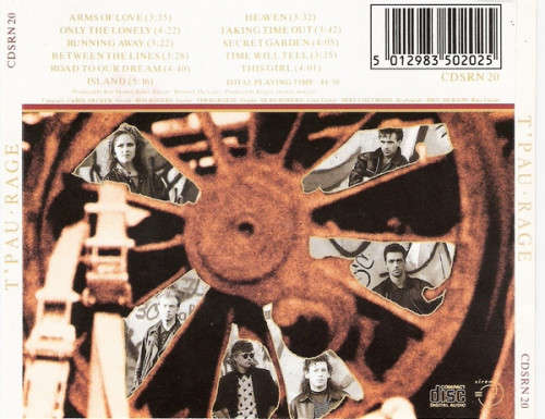 T`Pau - Rage CD Import