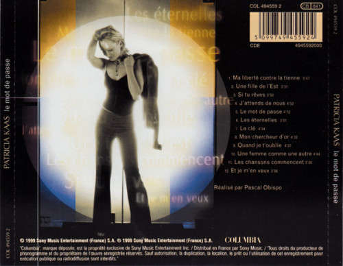 Patricia Kaas - Le Mot De Passe CD Import