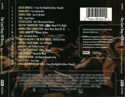 Soundtrack - Last Days of Disco CD Import