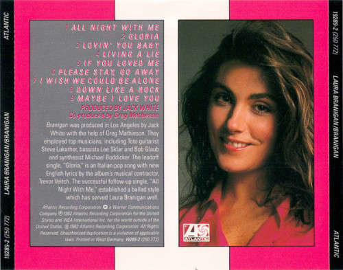 Laura Branigan - Branigan CD Import