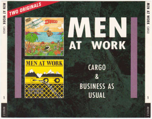 Men At Work - Cargo & Business As Usual - Two Originals Double CD Import