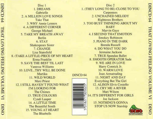 Various - That Loving Feeling Volume VI Double CD Import