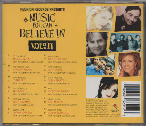 Various - Music You Can Believe In, Vol. II CD Import