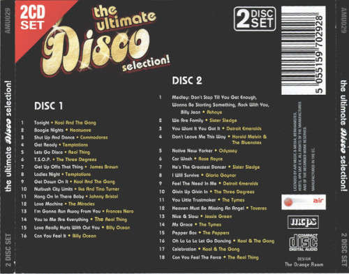 Various - Ultimate Disco Selection! Double CD Import
