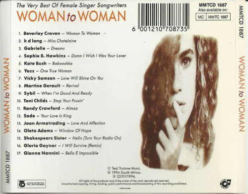 Various - Woman To Woman CD