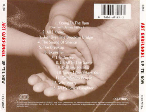 Art Garfunkel - Up `Til Now CD Import