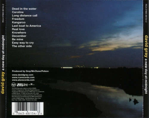 David Gray - A New Day At Midnight CD Import