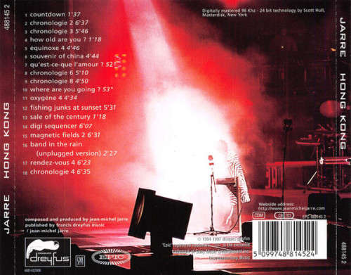 Jean-Michel Jarre - Hong Kong CD Import