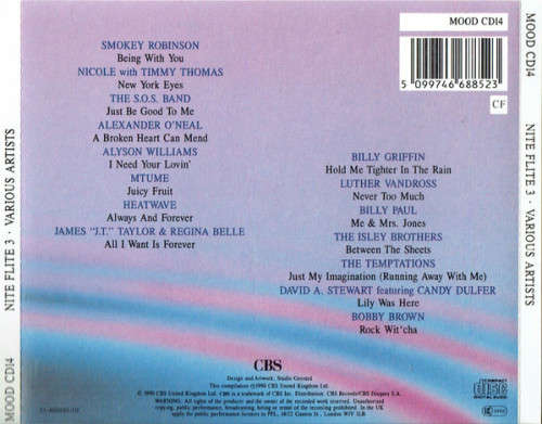 Various - Nite Flite 3 CD Import