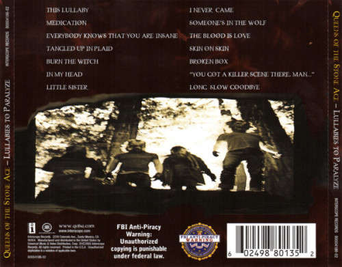 Queens of the Stone Age - Lullabies To Paralyze CD Import
