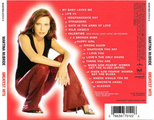 Martina McBride - Greatest Hits CD Import