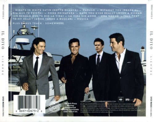 Il Divo - Siempre CD Import