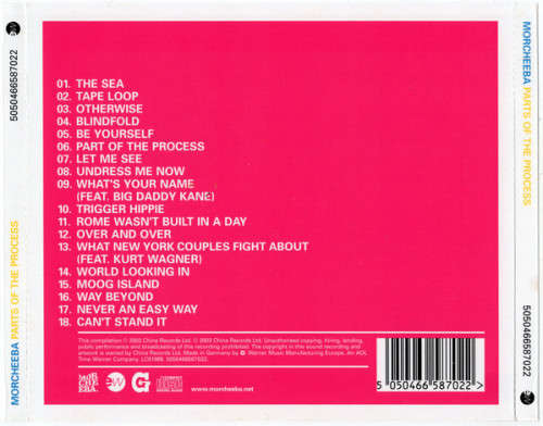 Morcheeba - Part of the Process CD Import