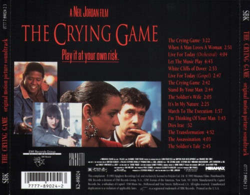 Crying Game - Soundtrack CD Import