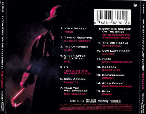 Various - I Know What You Did Last Summer CD Soundtrack Import