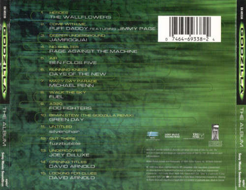 Soundtrack - Godzilla CD Import