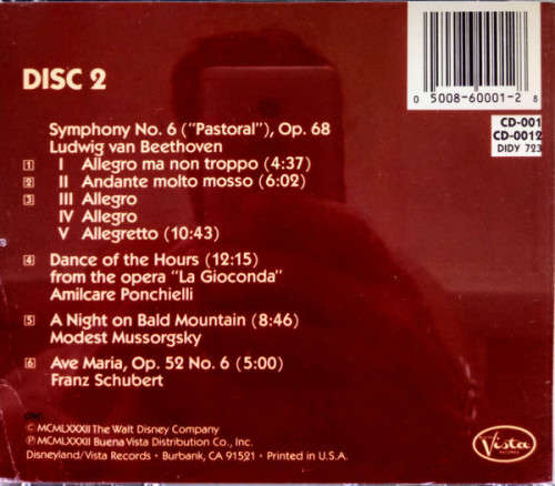 Soundtrack - Fantasia 2x CD Set Import