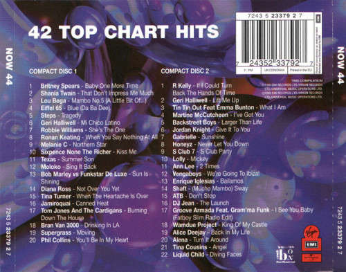 Various - Now That`s What I Call Music! 44 Double CD Import