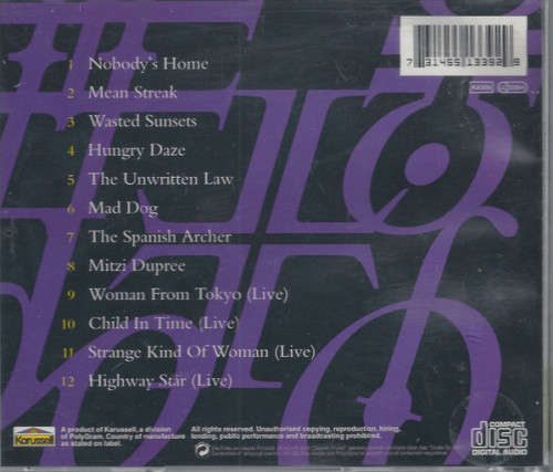 Deep Purple - Child In Time CD Import