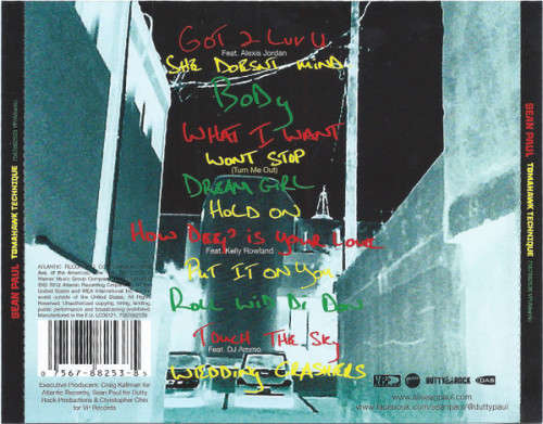 Sean Paul - Tomahawk Technique CD Import