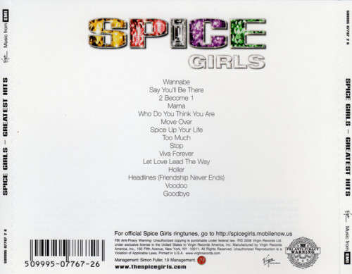 Spice Girls - Greatest Hits CD Import