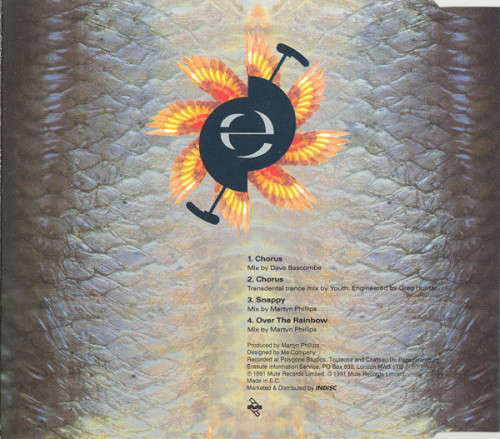Erasure - Chorus CD Maxi Single Import