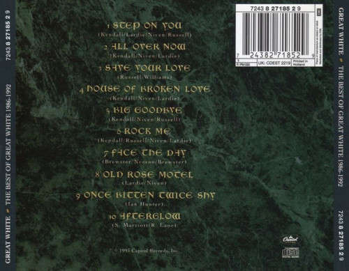 Great White - Best of 1986 - 1992 CD Import