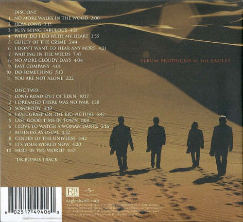 Eagles - Long Road Out Of Eden Double CD Import