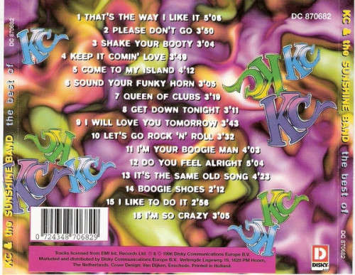KC & the Sunshine Band - Best of CD Import