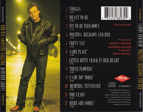 Sammy Kershaw - Politics Religion & Her CD Import