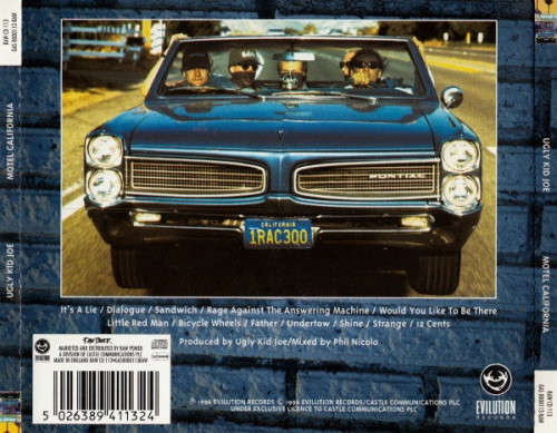 Ugly Kid Joe - Motel California CD Import