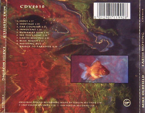 Mike Oldfield - Earth Moving CD Import