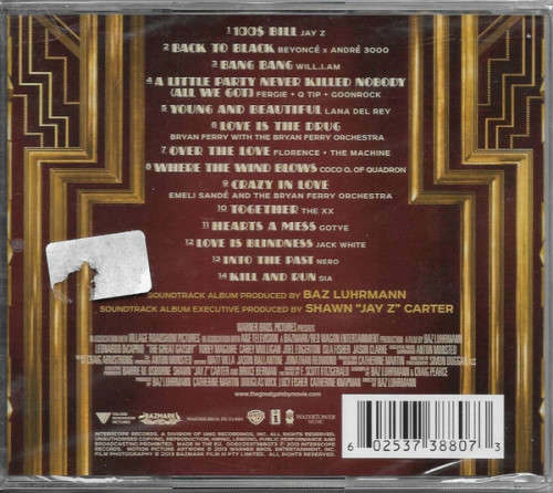 Soundtrack - Baz Luhrmann`s Film The Great Gatsby CD Import
