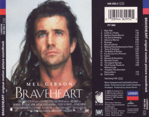 Soundtrack - Braveheart CD Import
