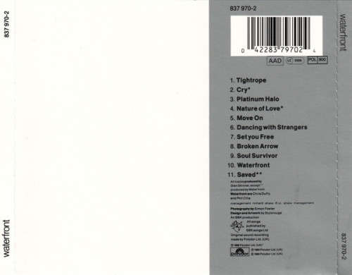Waterfront - Waterfront CD Import