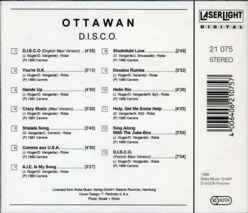 Ottawan - D.I.S.C.O. CD Import