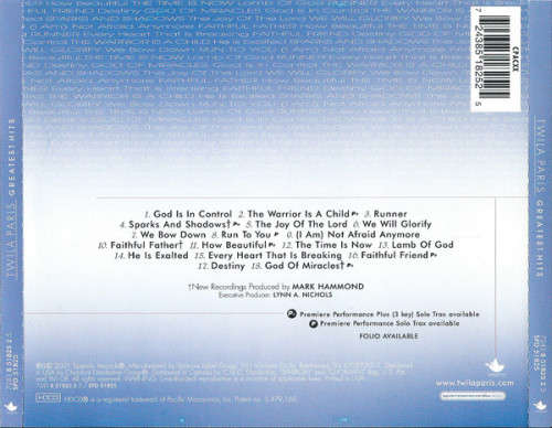 Twila Paris - Greatest Hits CD Import