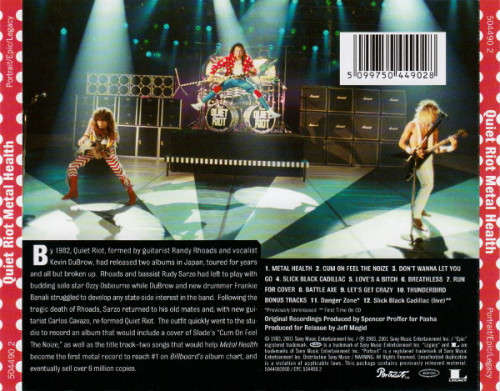 Quiet Riot - Metal Health CD Import