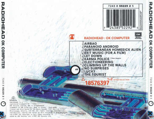 Radiohead - OK Computer CD Import