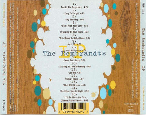 Rembrandts - L.P. CD Import