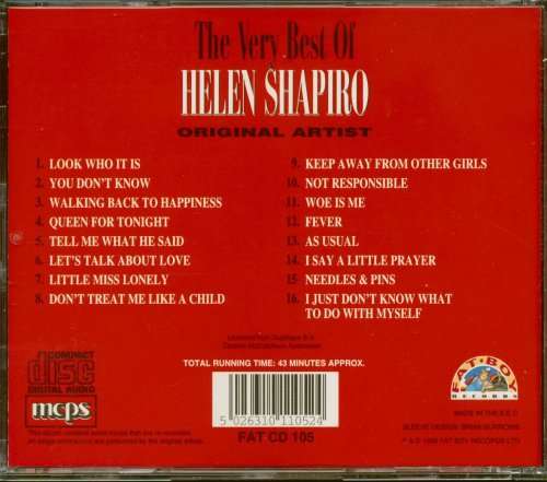 Helen Shapiro - Very Best of CD Import