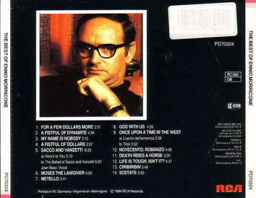 Ennio Morricone - Best of CD Import