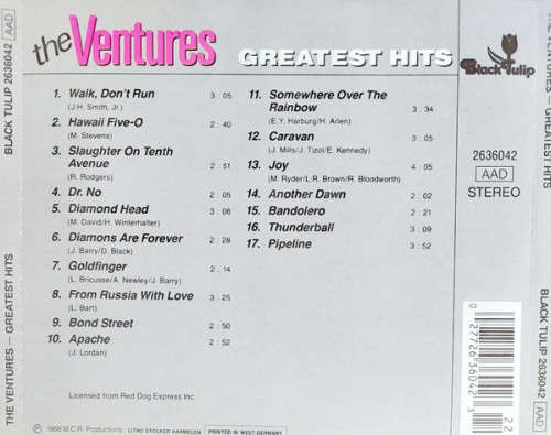 Ventures - Greatest Hits CD Import