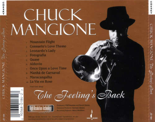 Chuck Mangione - The Feeling`s Back CD Import