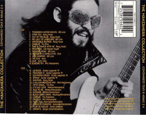 Phil Manzanera - Manzanera Collection Double CD Import