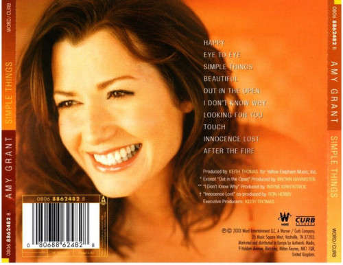Amy Grant - Simple Things CD Import