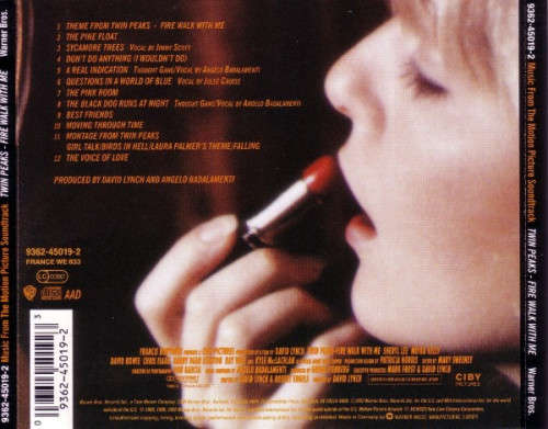 Twin Peaks - Fire Walk With Me CD Import