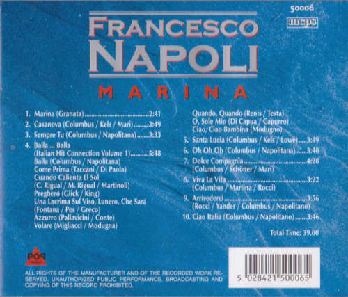 Francesco Napoli - 3xCD Set Import