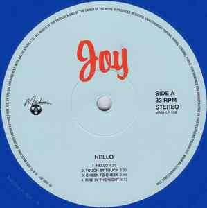 Joy - Hello (Deluxe Edition) Vinyl Import RAS